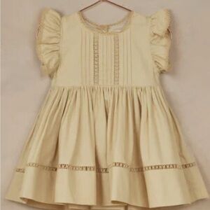 Noralee Lemon dress 🍋 Charming Yellow Kids Dress- 4T girls